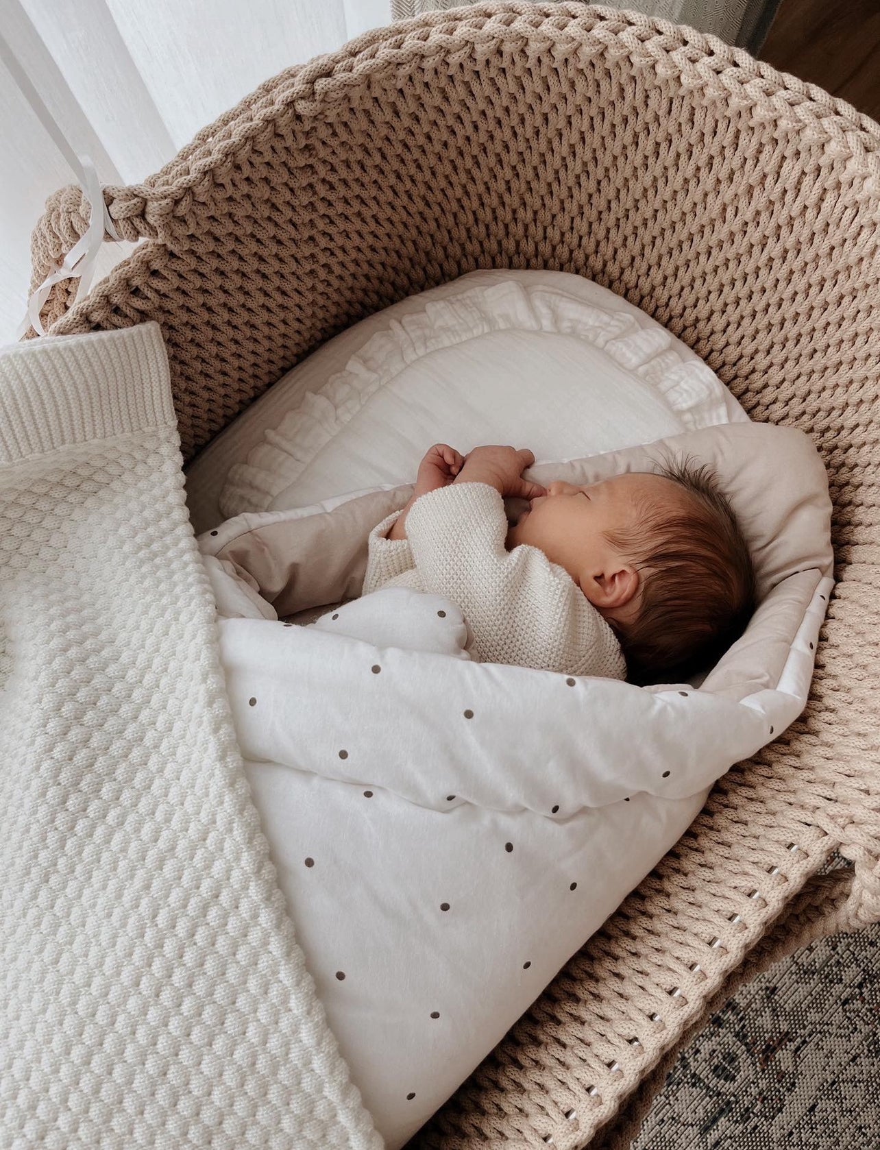 Cone Coverlet Beige