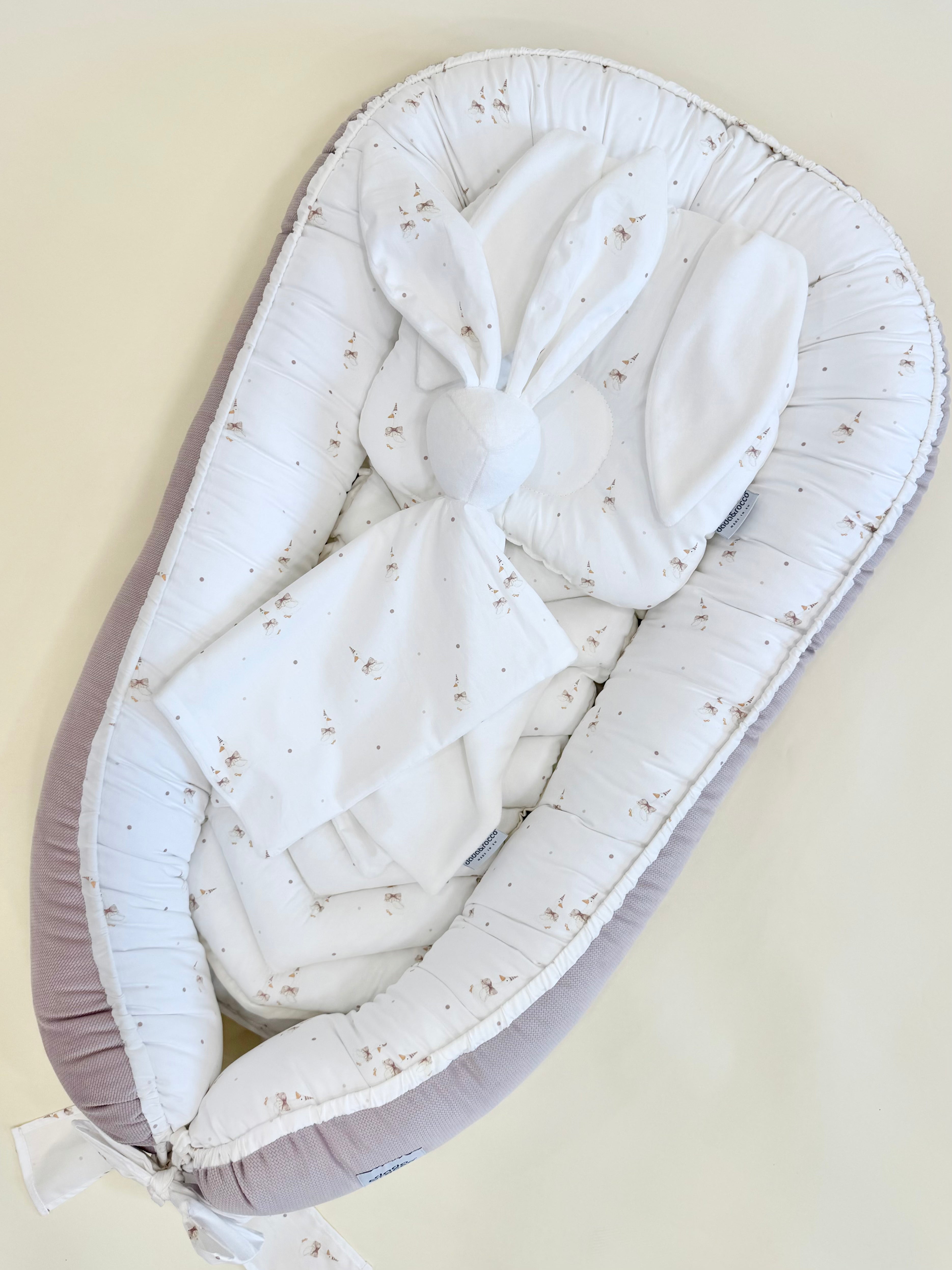 Gnijezdo za bebe Aura-Puder Roza
