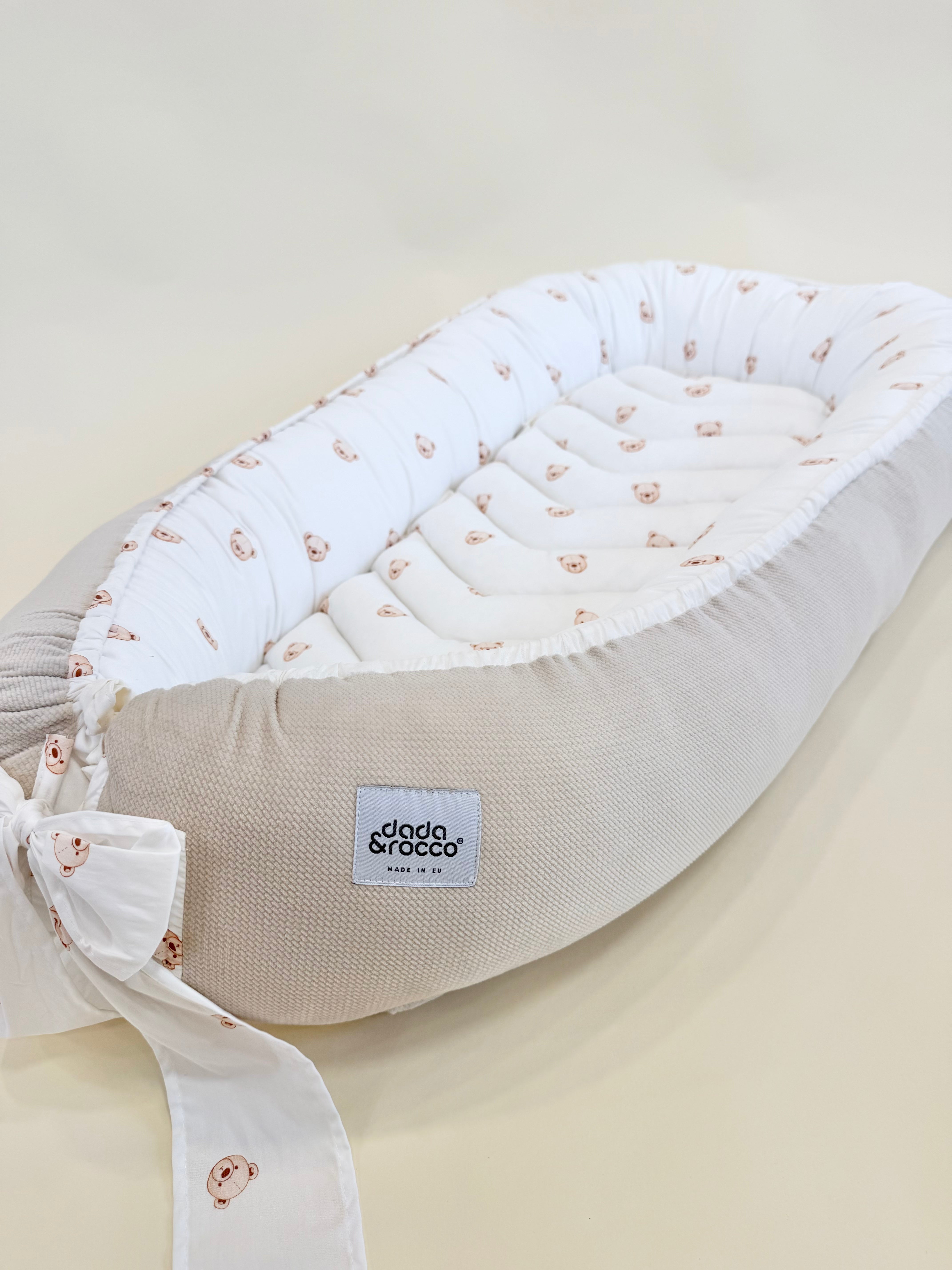 Gnijezdo za bebe Teddy-Bež