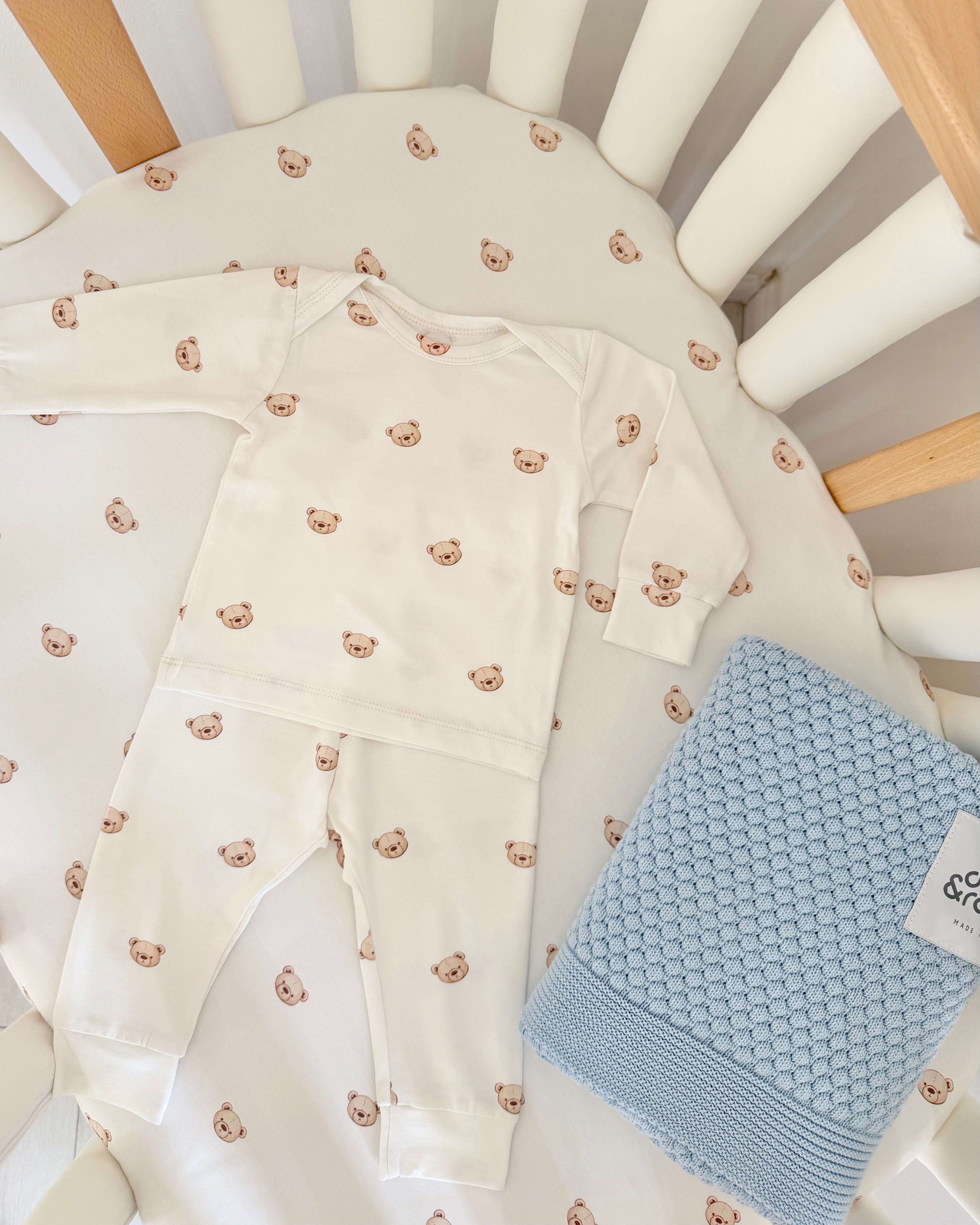 Dvodijelni Bamboo set Teddy