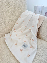 Light Blanket Teddy-Light Beige