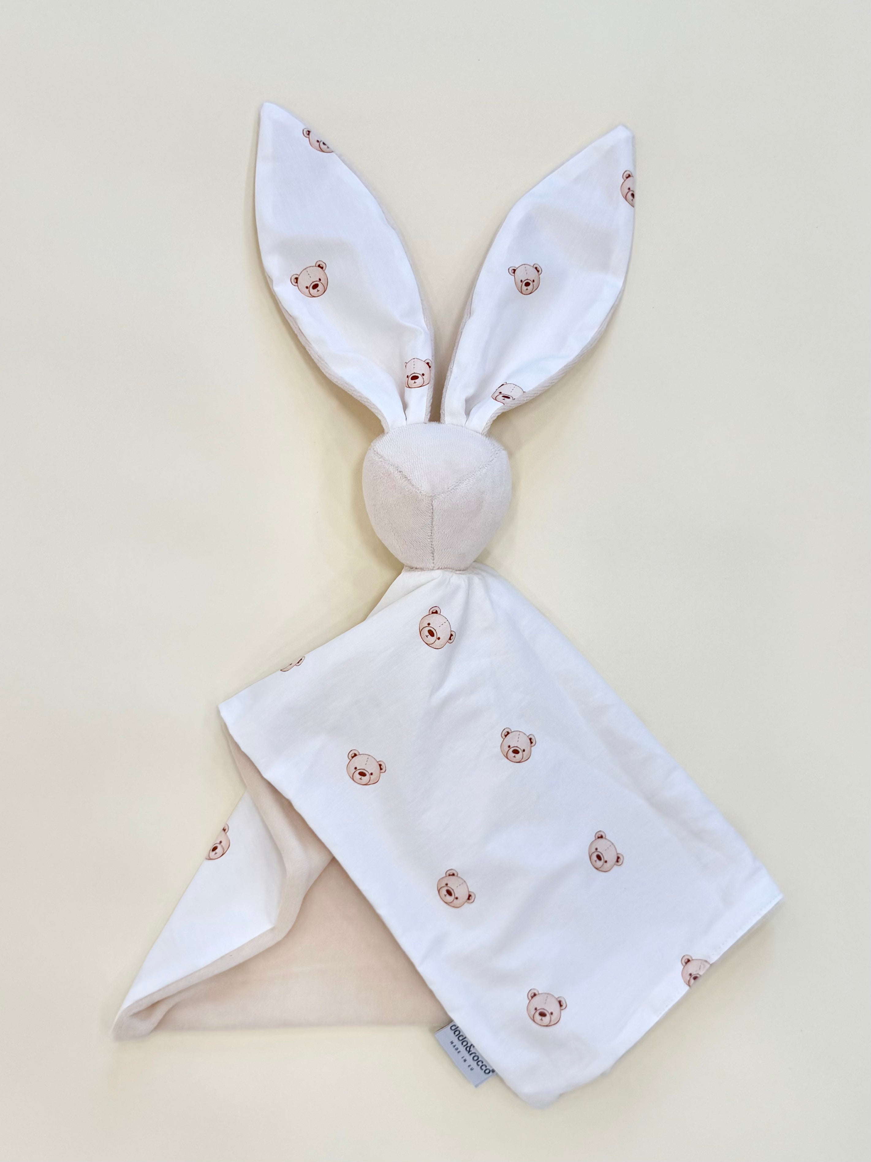 Uško: The Bunny Cuddle Toy Teddy-Light Beige