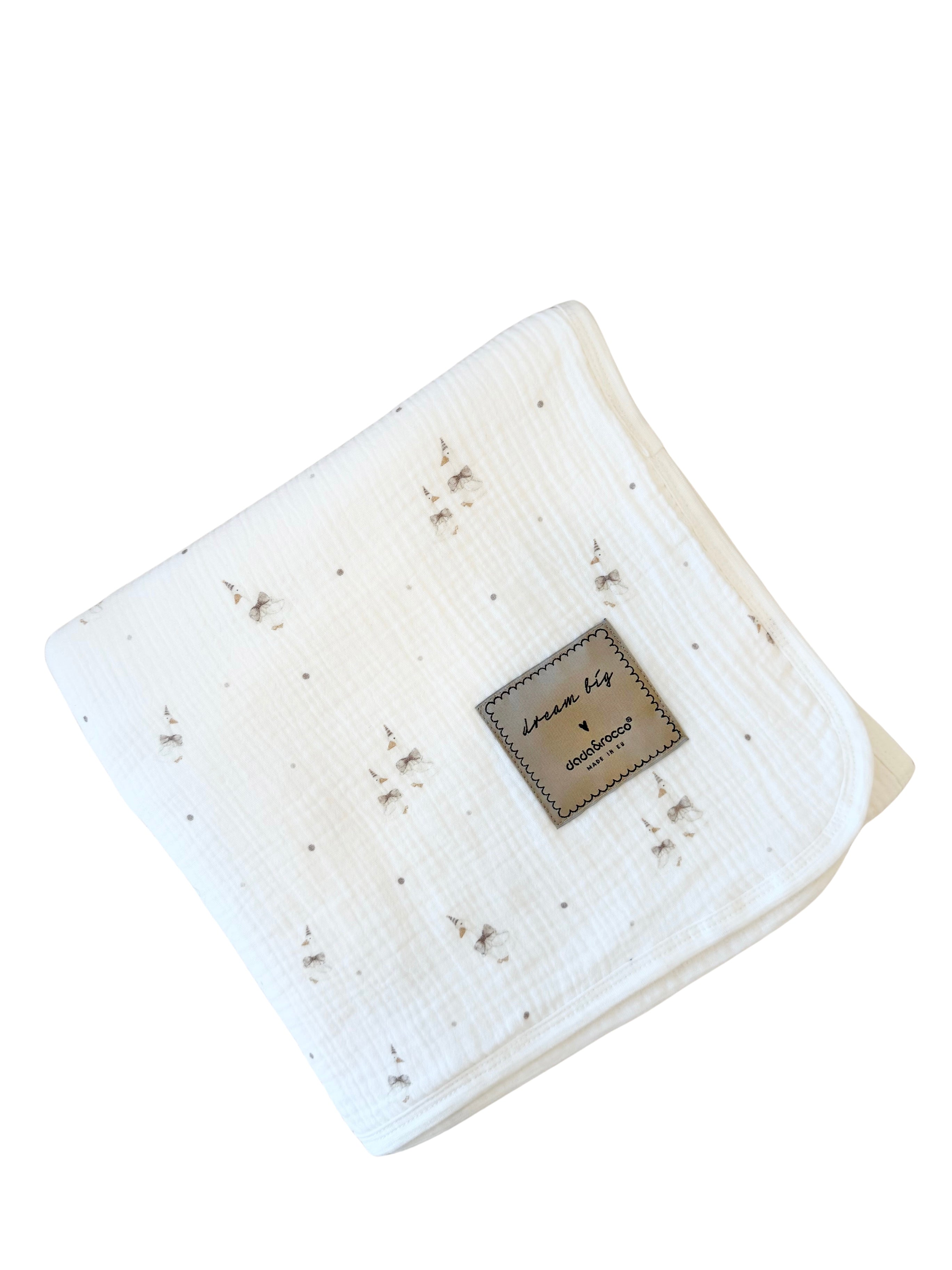 Muslin dekica 120x120 Aura