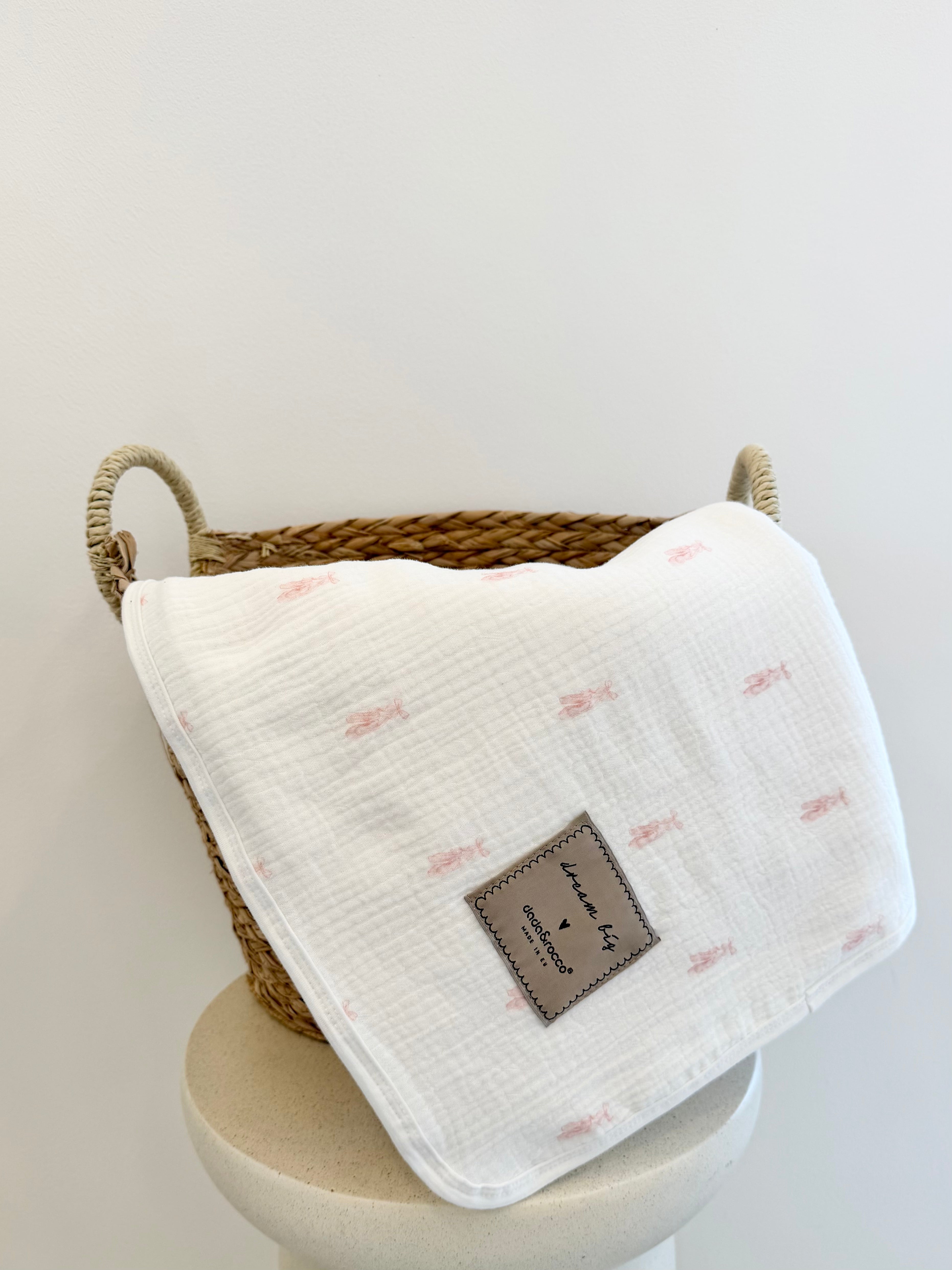 Muslin dekica 120x120 Ballet