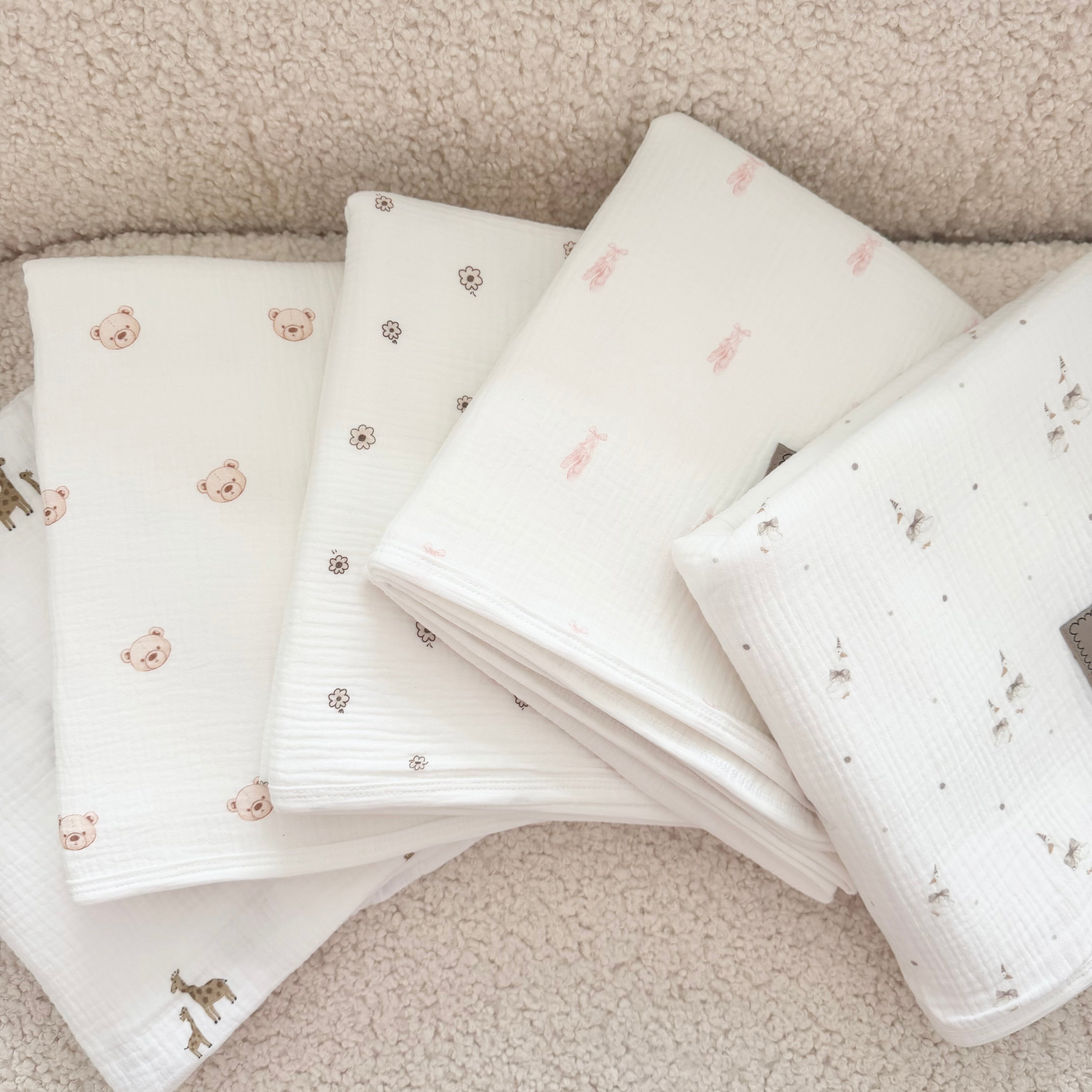 Muslin dekica 120x120 Ballet