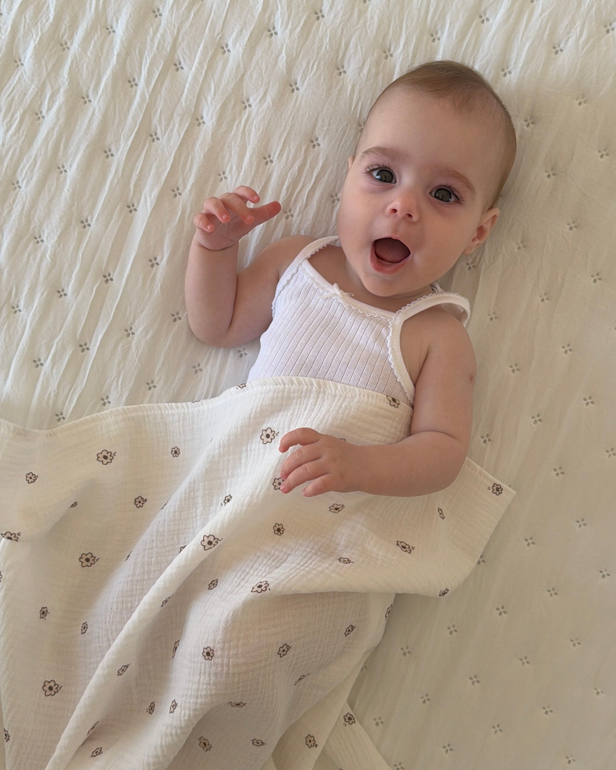 Muslin tetra pelena 2kom 80x80 Larisa-Ballet