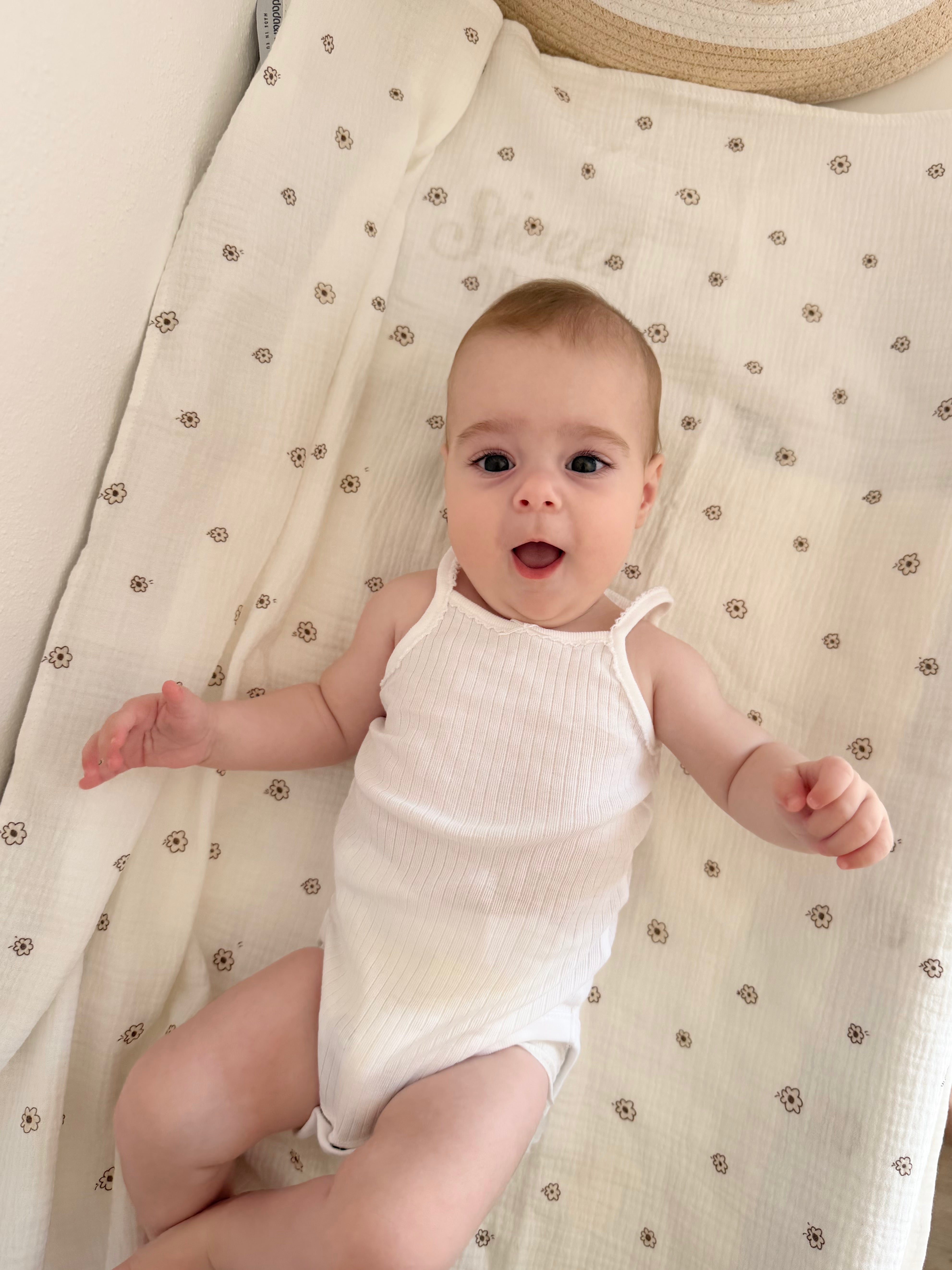 Muslin tetra pelena 2kom 80x80 Larisa-Ballet