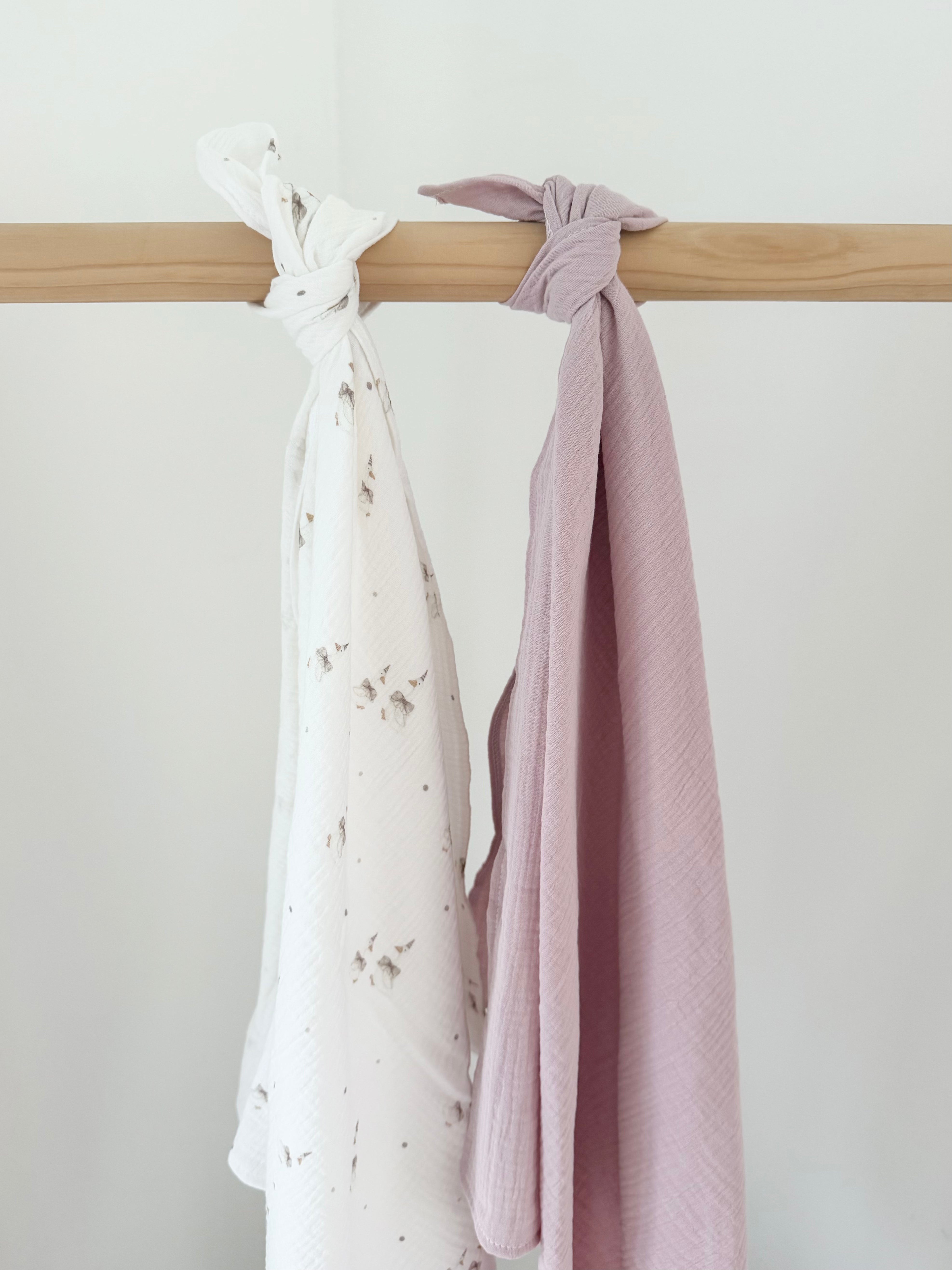 Muslin tetra pelena 2kom 80x80 Aura-Puder