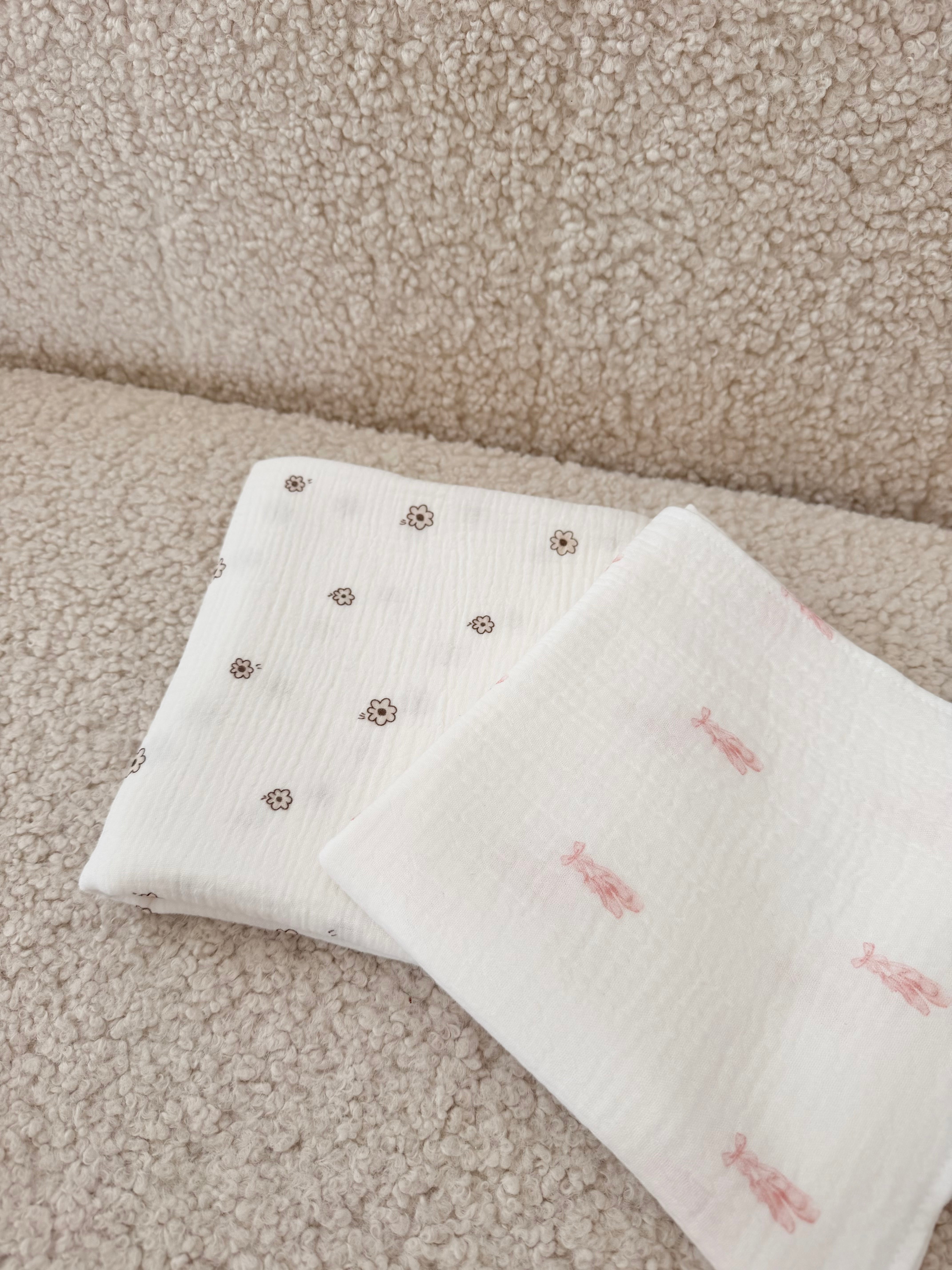 Muslin tetra pelena 2kom 80x80 Larisa-Ballet