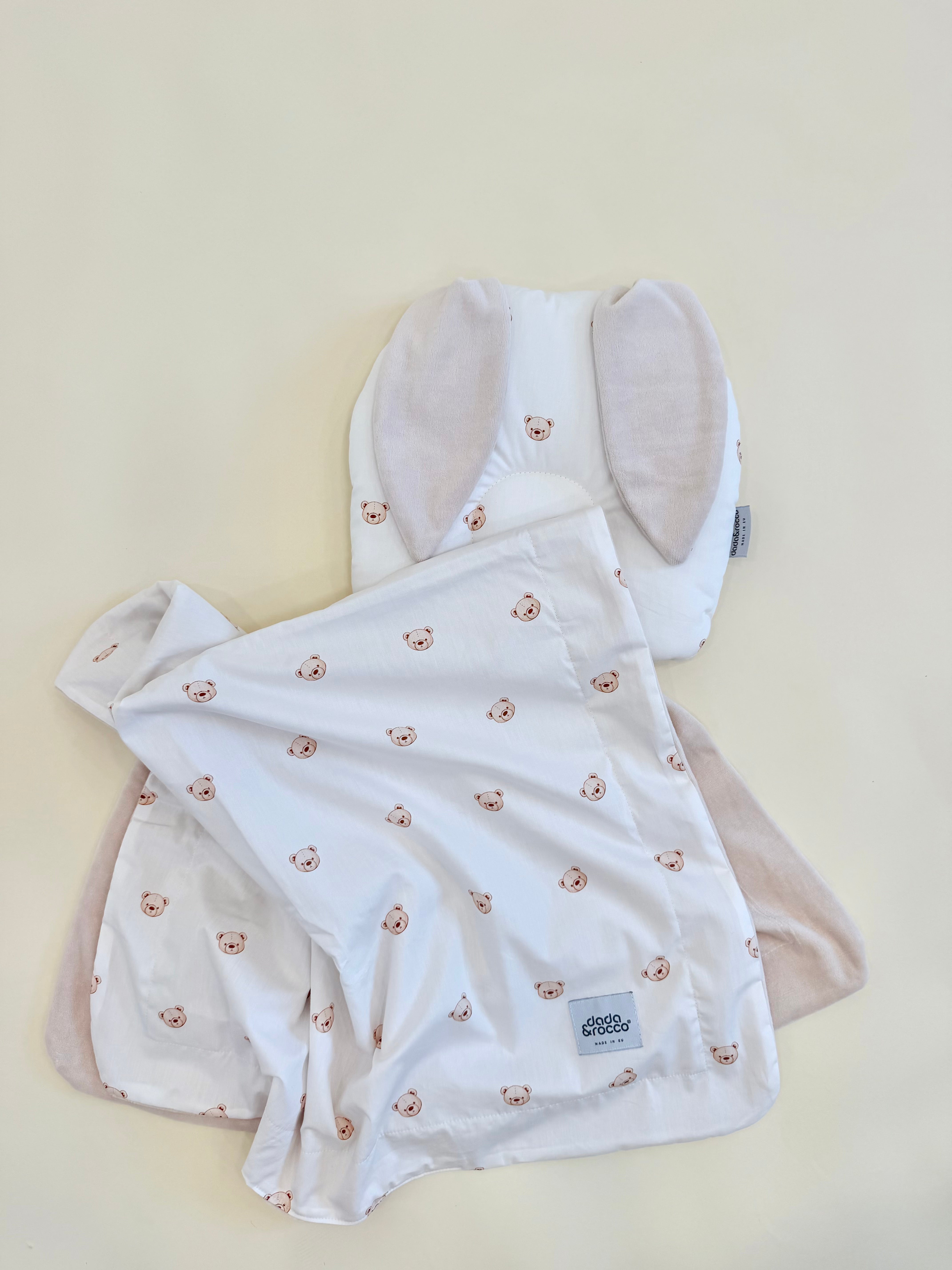 Light Blanket Teddy-Light Beige